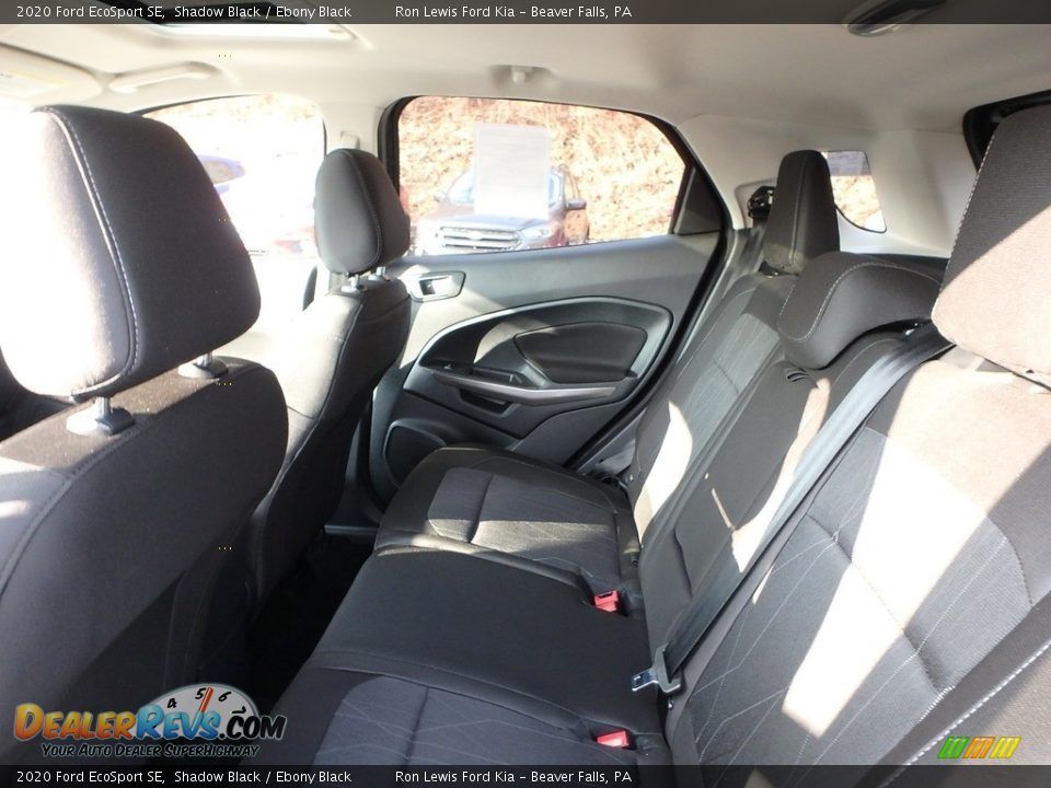 Rear Seat of 2020 Ford EcoSport SE Photo #15