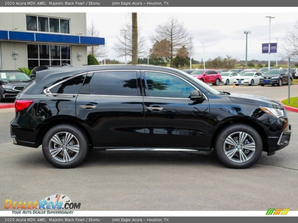 2020 Acura MDX AWD Majestic Black Pearl / Ebony Photo #8