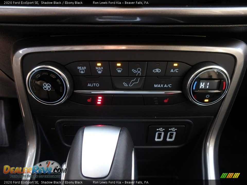 Controls of 2020 Ford EcoSport SE Photo #19