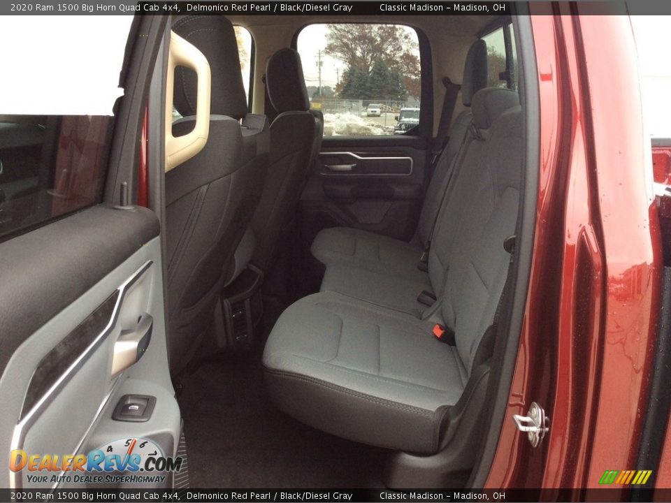 2020 Ram 1500 Big Horn Quad Cab 4x4 Delmonico Red Pearl / Black/Diesel Gray Photo #15