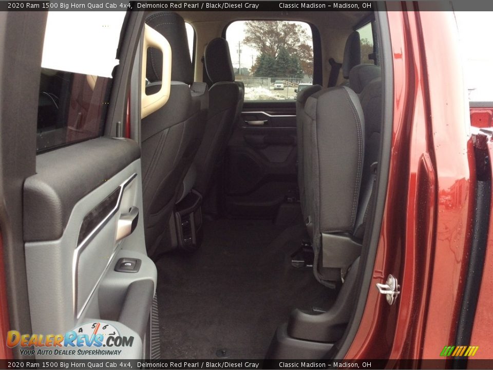 2020 Ram 1500 Big Horn Quad Cab 4x4 Delmonico Red Pearl / Black/Diesel Gray Photo #16