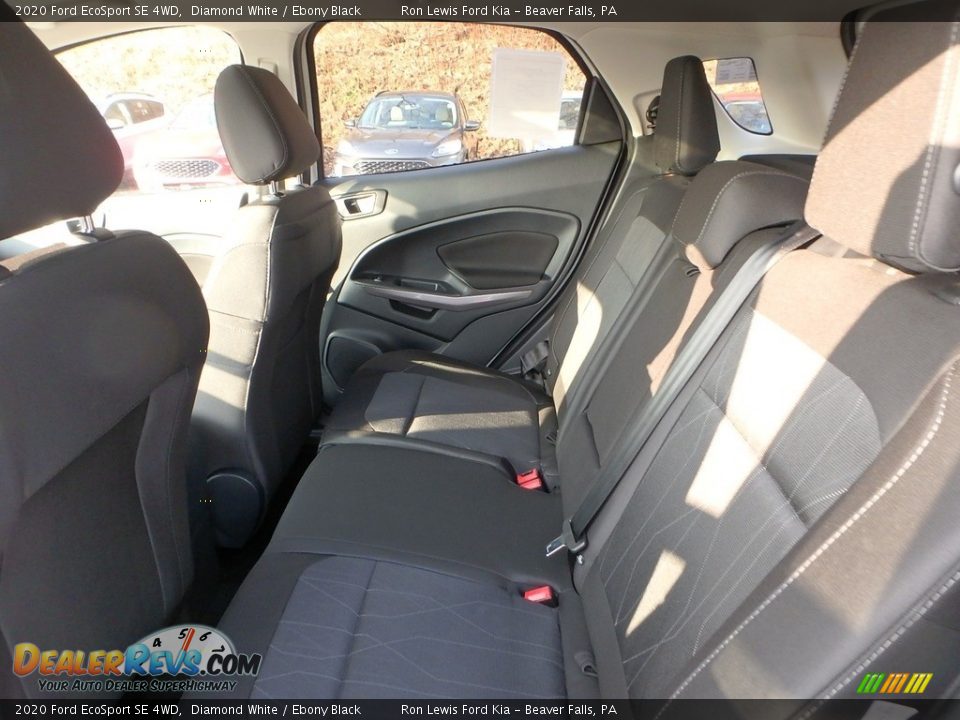2020 Ford EcoSport SE 4WD Diamond White / Ebony Black Photo #15