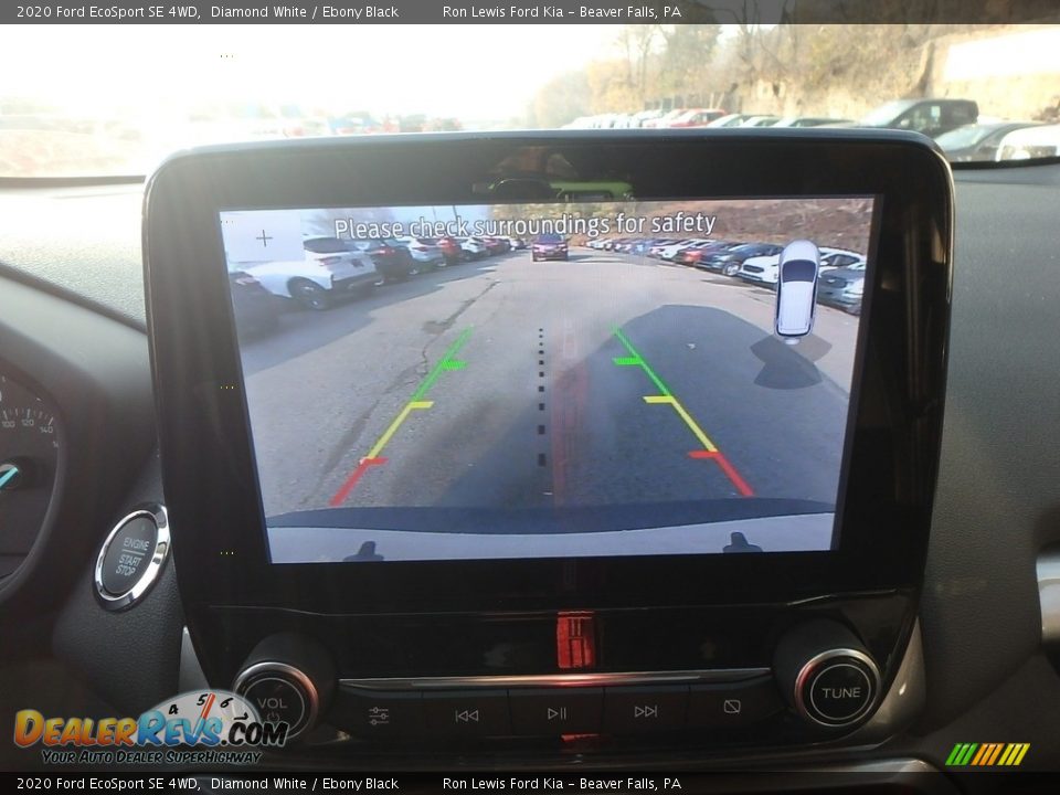 2020 Ford EcoSport SE 4WD Diamond White / Ebony Black Photo #20
