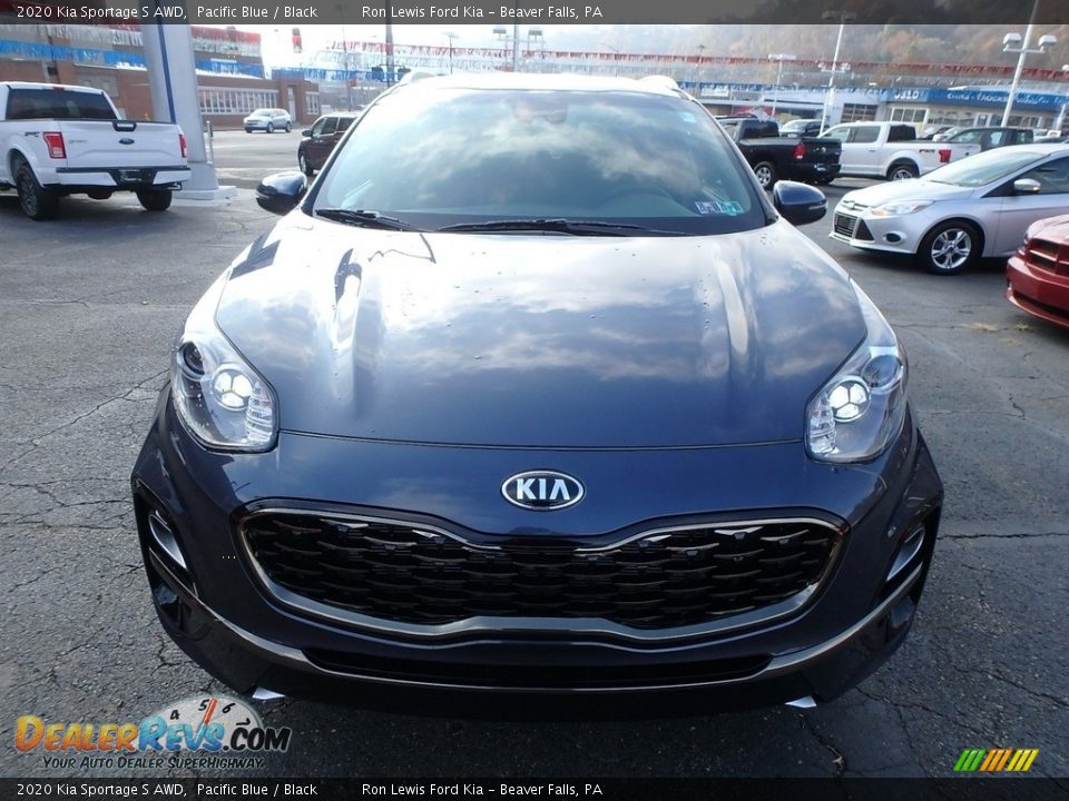2020 Kia Sportage S AWD Pacific Blue / Black Photo #8