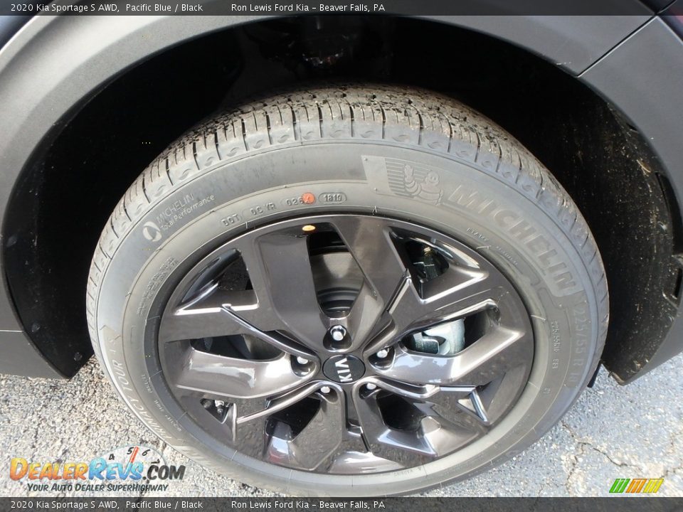 2020 Kia Sportage S AWD Pacific Blue / Black Photo #10