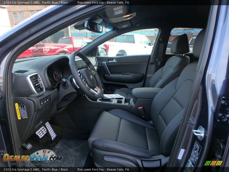 2020 Kia Sportage S AWD Pacific Blue / Black Photo #12