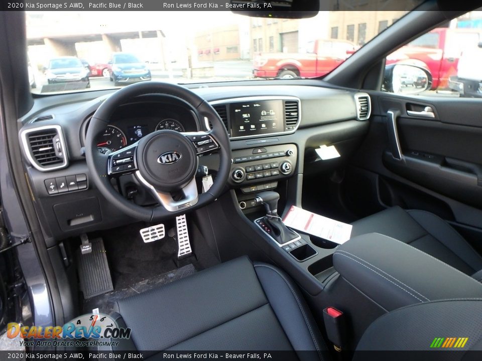 2020 Kia Sportage S AWD Pacific Blue / Black Photo #14