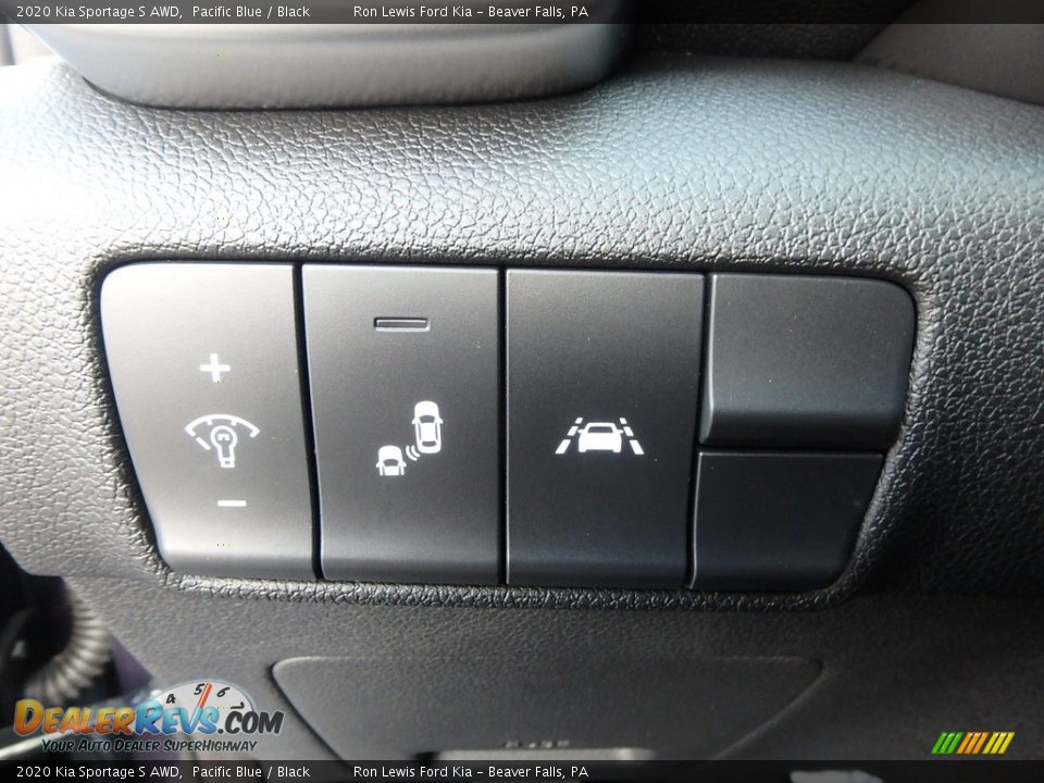 2020 Kia Sportage S AWD Pacific Blue / Black Photo #16