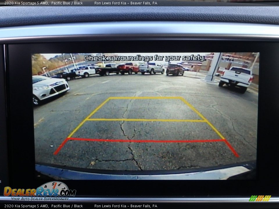 2020 Kia Sportage S AWD Pacific Blue / Black Photo #20