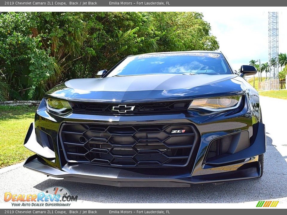 2019 Chevrolet Camaro ZL1 Coupe Black / Jet Black Photo #2