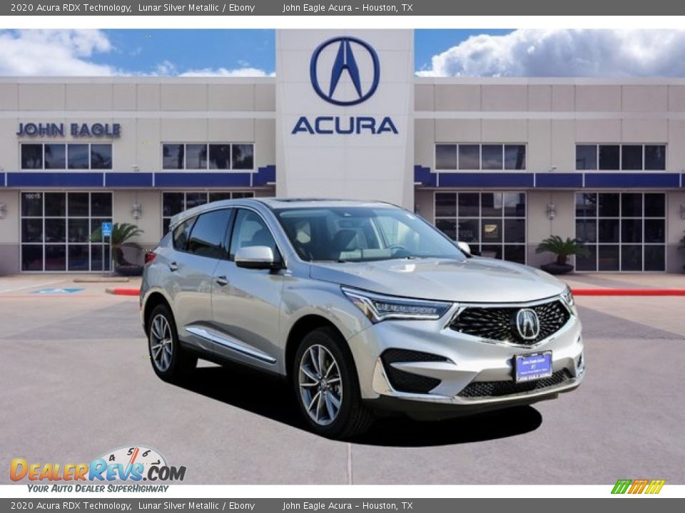 2020 Acura RDX Technology Lunar Silver Metallic / Ebony Photo #1