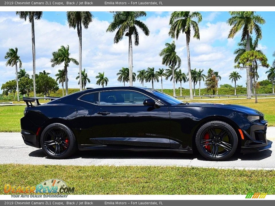 Black 2019 Chevrolet Camaro ZL1 Coupe Photo #5