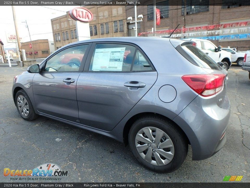 Phantom Gray 2020 Kia Rio S 5 Door Photo #5