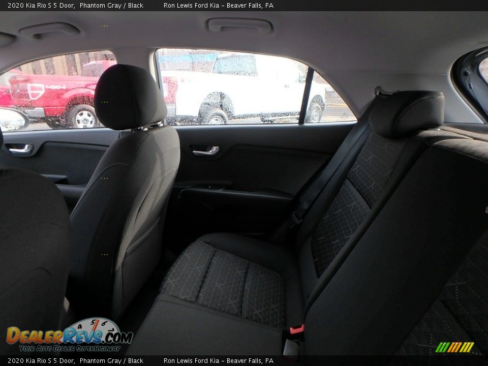 Rear Seat of 2020 Kia Rio S 5 Door Photo #13