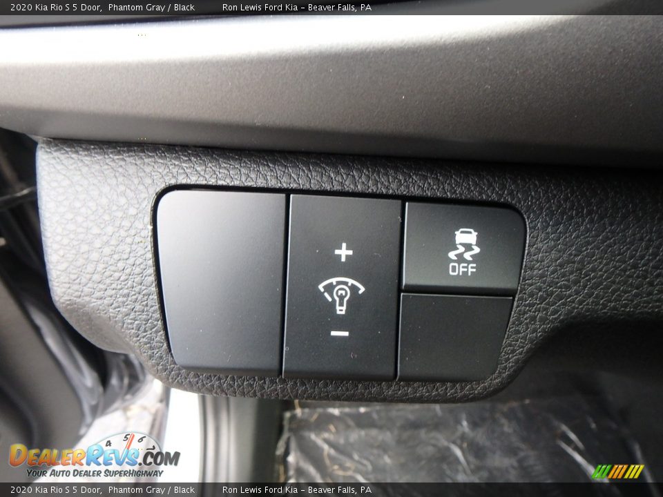 2020 Kia Rio S 5 Door Phantom Gray / Black Photo #16