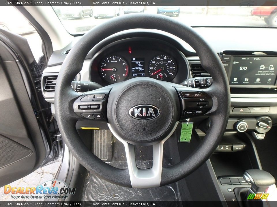 2020 Kia Rio S 5 Door Steering Wheel Photo #17