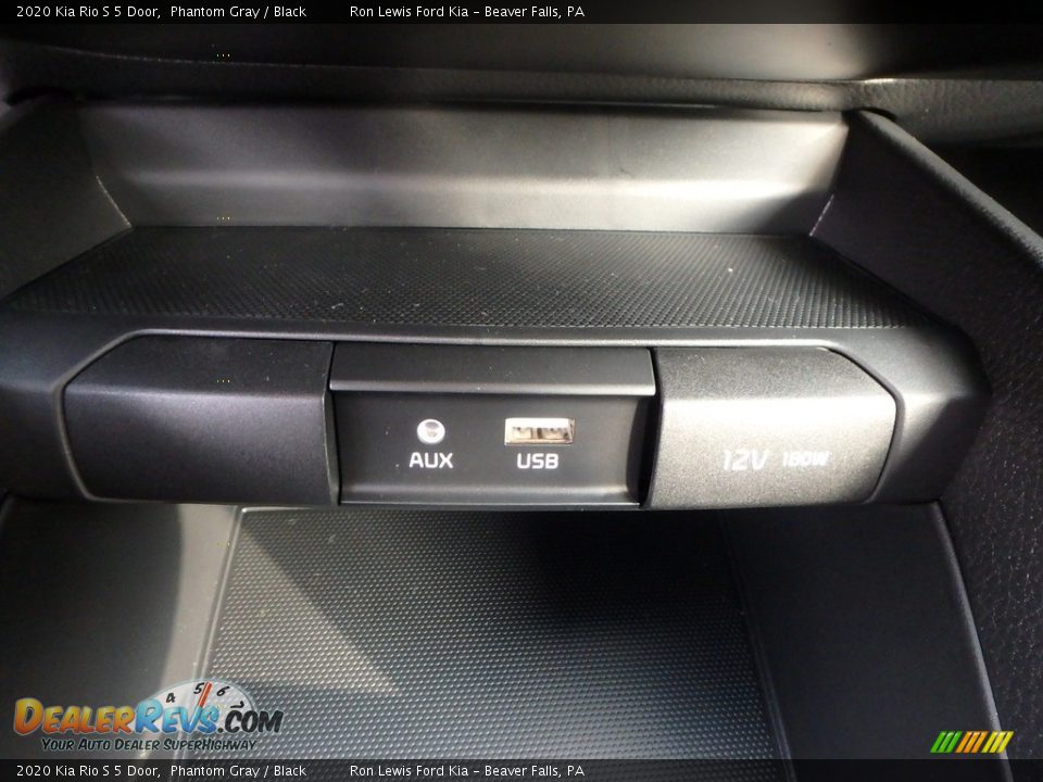 2020 Kia Rio S 5 Door Phantom Gray / Black Photo #19