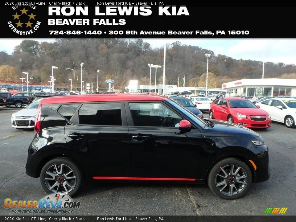 2020 Kia Soul GT-Line Cherry Black / Black Photo #1