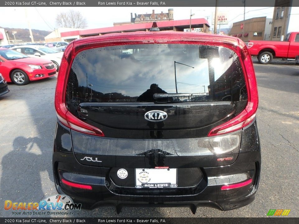 2020 Kia Soul GT-Line Cherry Black / Black Photo #3