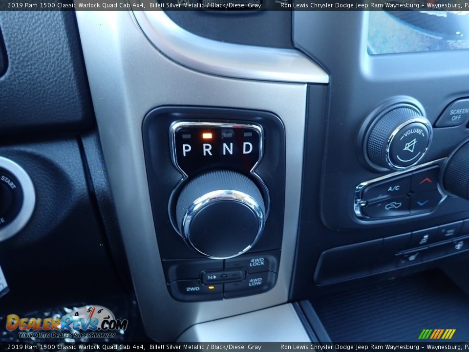 2019 Ram 1500 Classic Warlock Quad Cab 4x4 Billett Silver Metallic / Black/Diesel Gray Photo #20