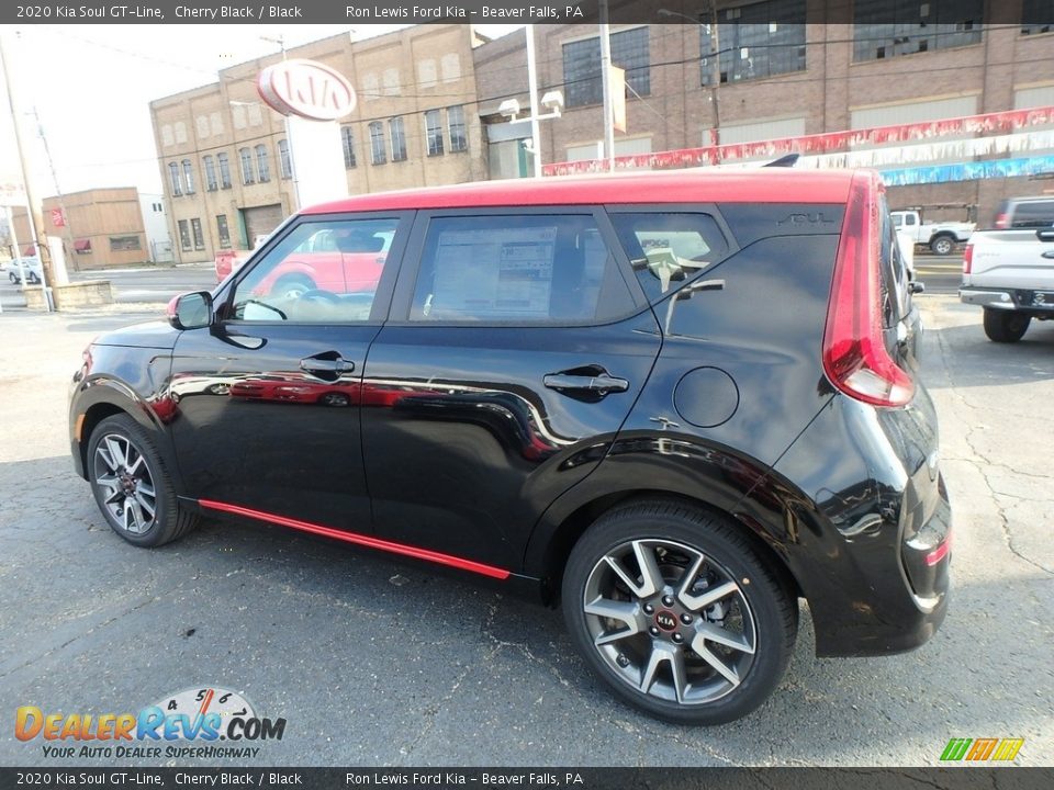 2020 Kia Soul GT-Line Cherry Black / Black Photo #5