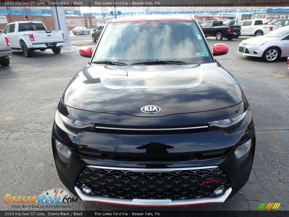 2020 Kia Soul GT-Line Cherry Black / Black Photo #8