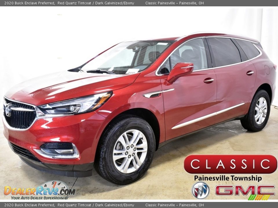 2020 Buick Enclave Preferred Red Quartz Tintcoat / Dark Galvinized/Ebony Photo #1