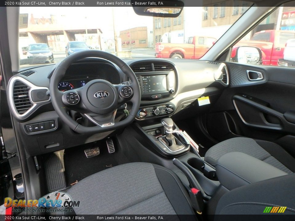 Black Interior - 2020 Kia Soul GT-Line Photo #14