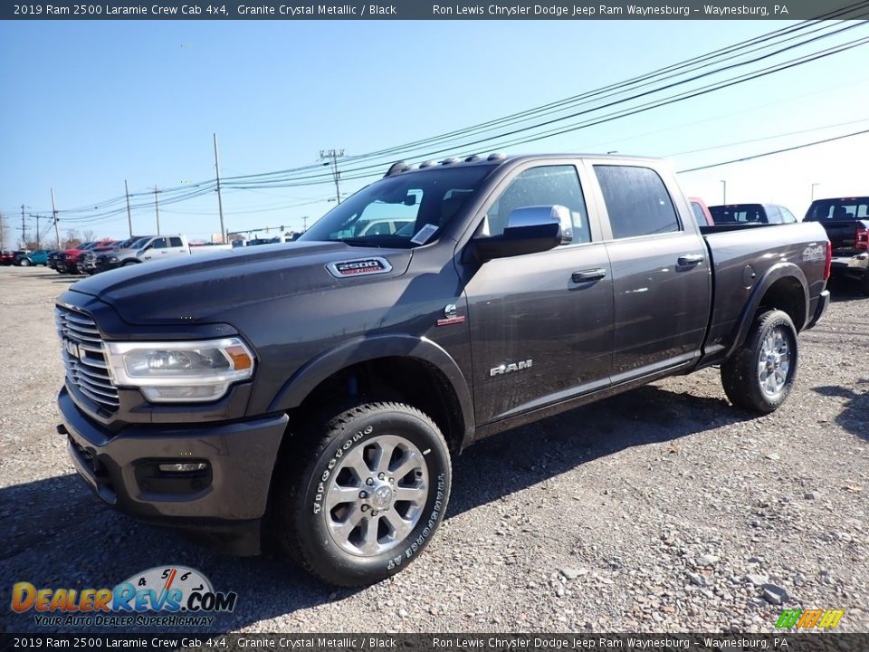 2019 Ram 2500 Laramie Crew Cab 4x4 Granite Crystal Metallic / Black Photo #1