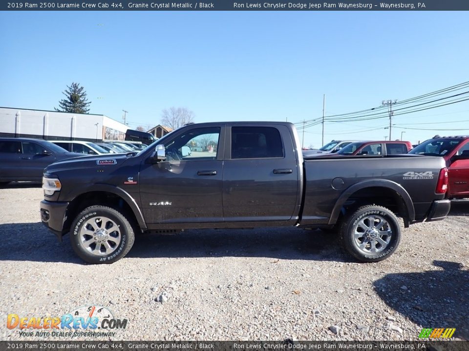 2019 Ram 2500 Laramie Crew Cab 4x4 Granite Crystal Metallic / Black Photo #2