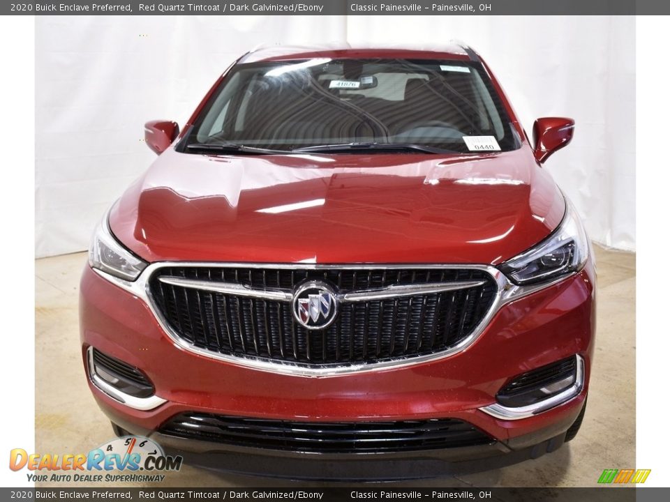 2020 Buick Enclave Preferred Red Quartz Tintcoat / Dark Galvinized/Ebony Photo #11