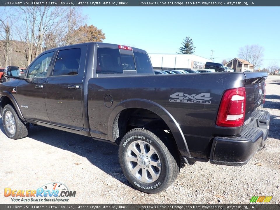 2019 Ram 2500 Laramie Crew Cab 4x4 Granite Crystal Metallic / Black Photo #3