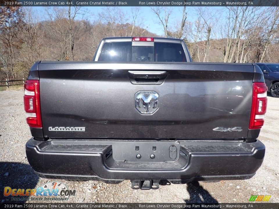 2019 Ram 2500 Laramie Crew Cab 4x4 Granite Crystal Metallic / Black Photo #4