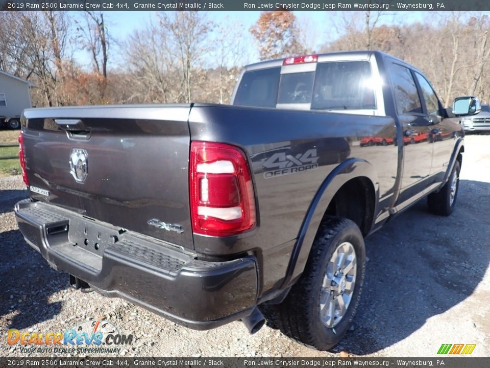 2019 Ram 2500 Laramie Crew Cab 4x4 Granite Crystal Metallic / Black Photo #5