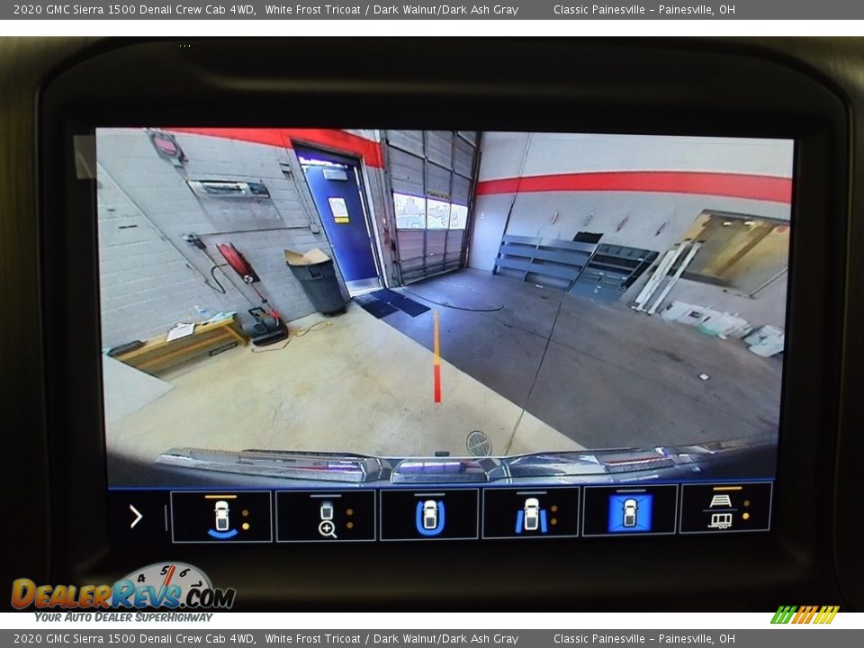 2020 GMC Sierra 1500 Denali Crew Cab 4WD White Frost Tricoat / Dark Walnut/Dark Ash Gray Photo #4