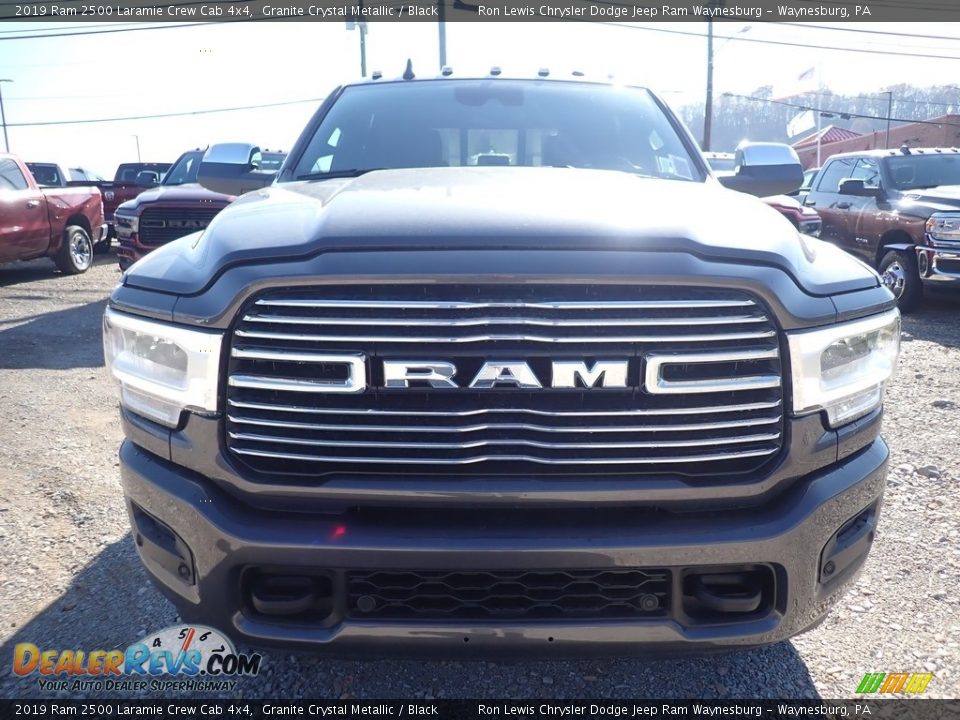 2019 Ram 2500 Laramie Crew Cab 4x4 Granite Crystal Metallic / Black Photo #8