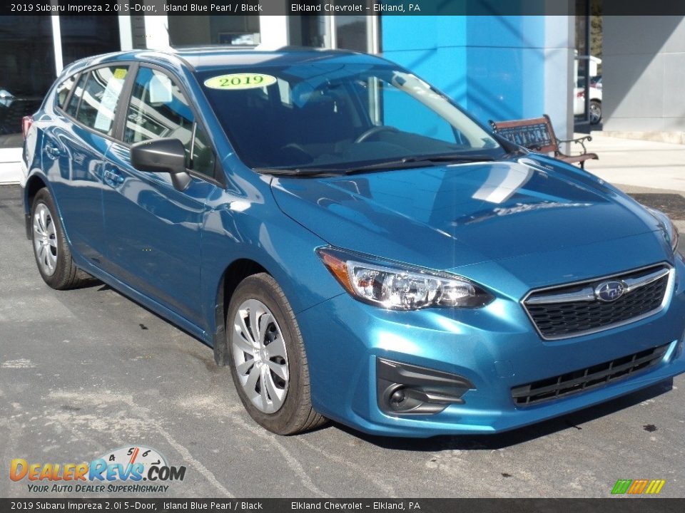 2019 Subaru Impreza 2.0i 5-Door Island Blue Pearl / Black Photo #1