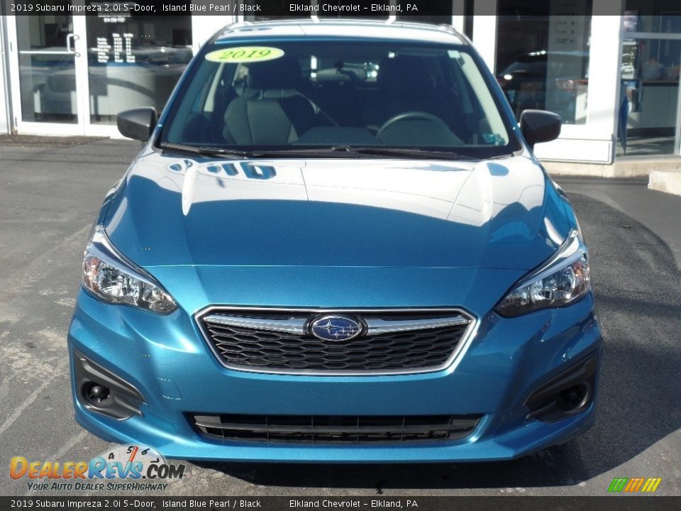 2019 Subaru Impreza 2.0i 5-Door Island Blue Pearl / Black Photo #2