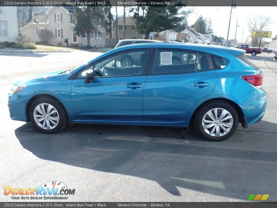 2019 Subaru Impreza 2.0i 5-Door Island Blue Pearl / Black Photo #4