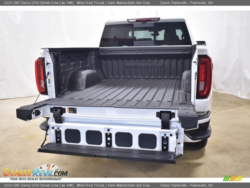 2020 GMC Sierra 1500 Denali Crew Cab 4WD White Frost Tricoat / Dark Walnut/Dark Ash Gray Photo #19