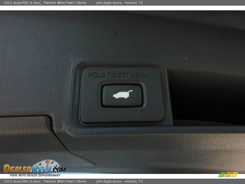 2020 Acura RDX A-Spec Platinum White Pearl / Ebony Photo #20