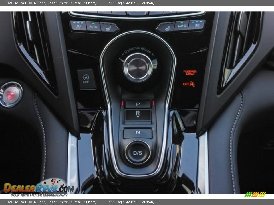 2020 Acura RDX A-Spec Platinum White Pearl / Ebony Photo #30