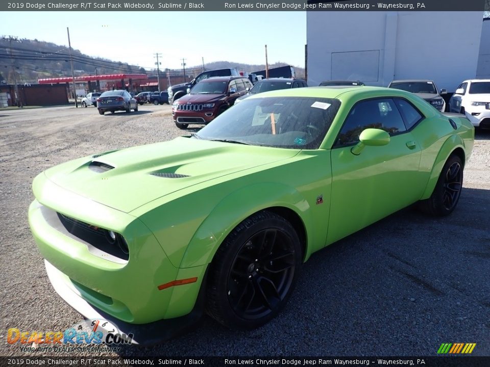 2019 Dodge Challenger R/T Scat Pack Widebody Sublime / Black Photo #1