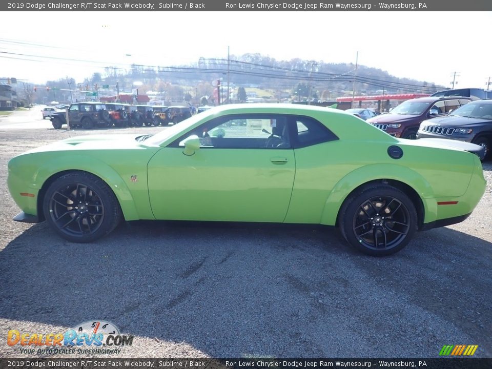 2019 Dodge Challenger R/T Scat Pack Widebody Sublime / Black Photo #2