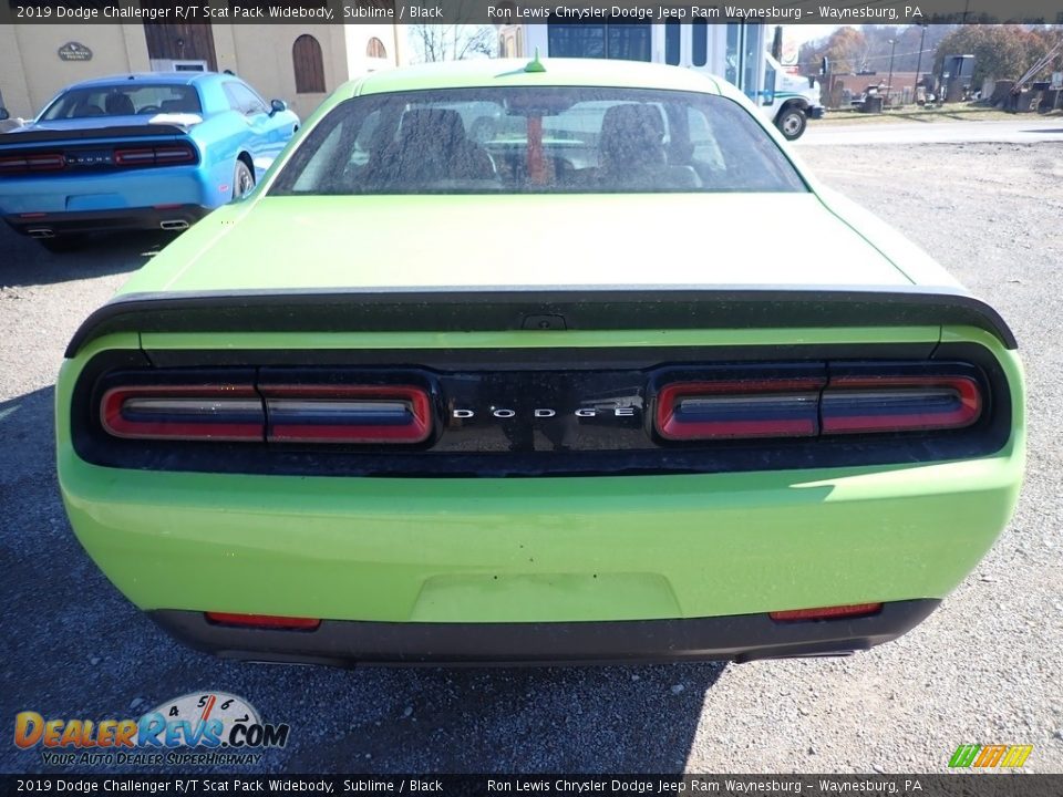 2019 Dodge Challenger R/T Scat Pack Widebody Sublime / Black Photo #4