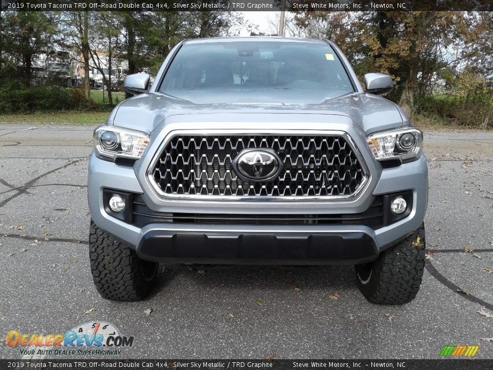 2019 Toyota Tacoma TRD Off-Road Double Cab 4x4 Silver Sky Metallic / TRD Graphite Photo #3