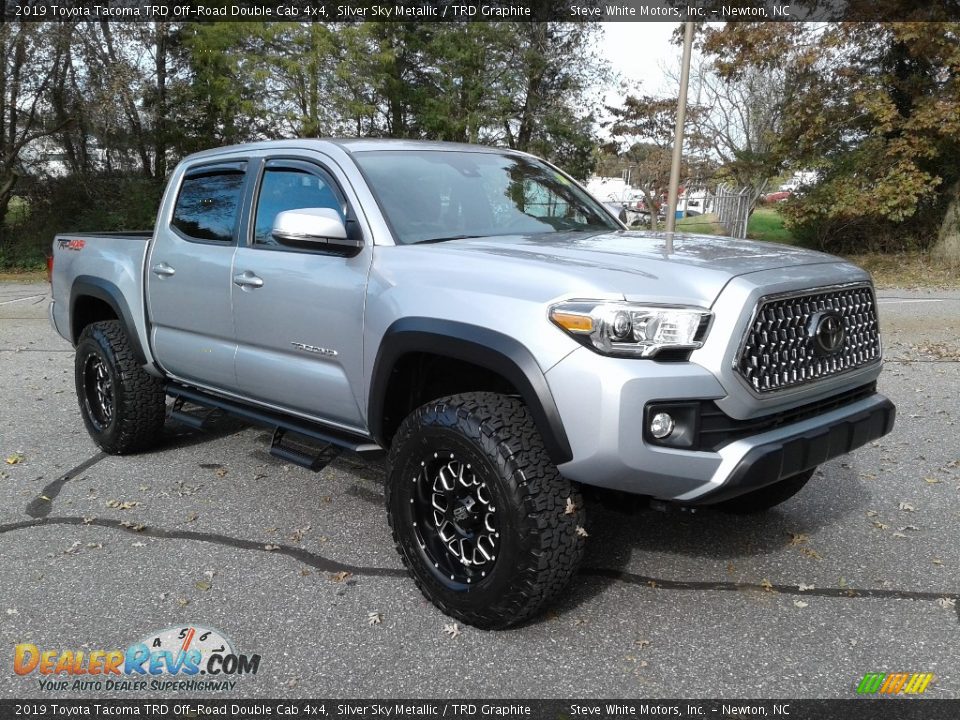 Silver Sky Metallic 2019 Toyota Tacoma TRD Off-Road Double Cab 4x4 Photo #4