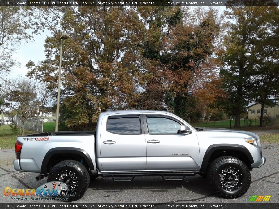 Silver Sky Metallic 2019 Toyota Tacoma TRD Off-Road Double Cab 4x4 Photo #5