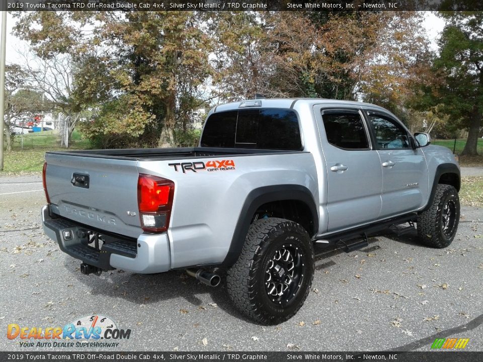 Silver Sky Metallic 2019 Toyota Tacoma TRD Off-Road Double Cab 4x4 Photo #6