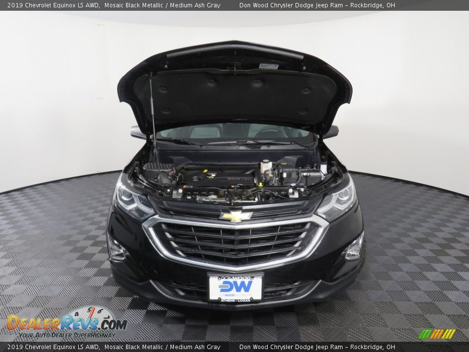 2019 Chevrolet Equinox LS AWD Mosaic Black Metallic / Medium Ash Gray Photo #6